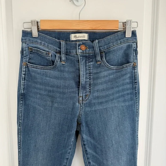 MADEWELL | 10” high rise  Skinny Jeans size 26 - Picture 6 of 15